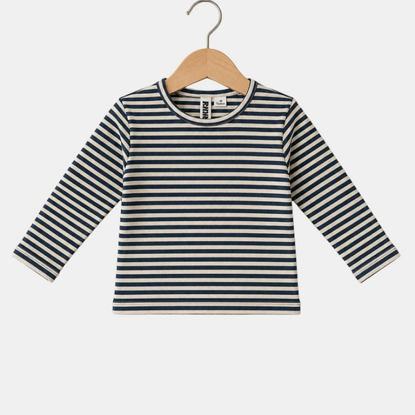 Blue&white Striped Full sleve shirt
