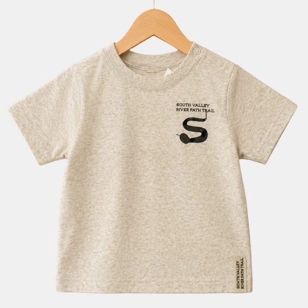 Snake logo Grey T.shirt