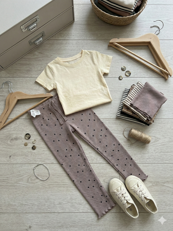 ZARA Dotted Leggings