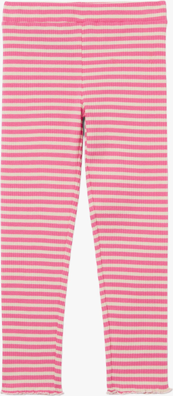 Pink Ribbed leggings