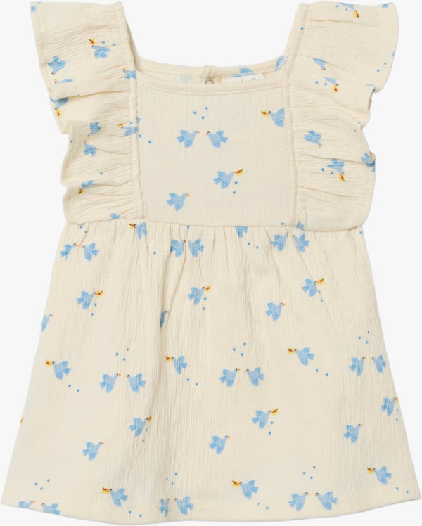 Crinkled dress