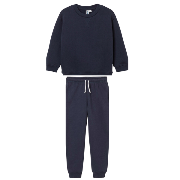 Navy Blue SweatShirt With Jogger Pants